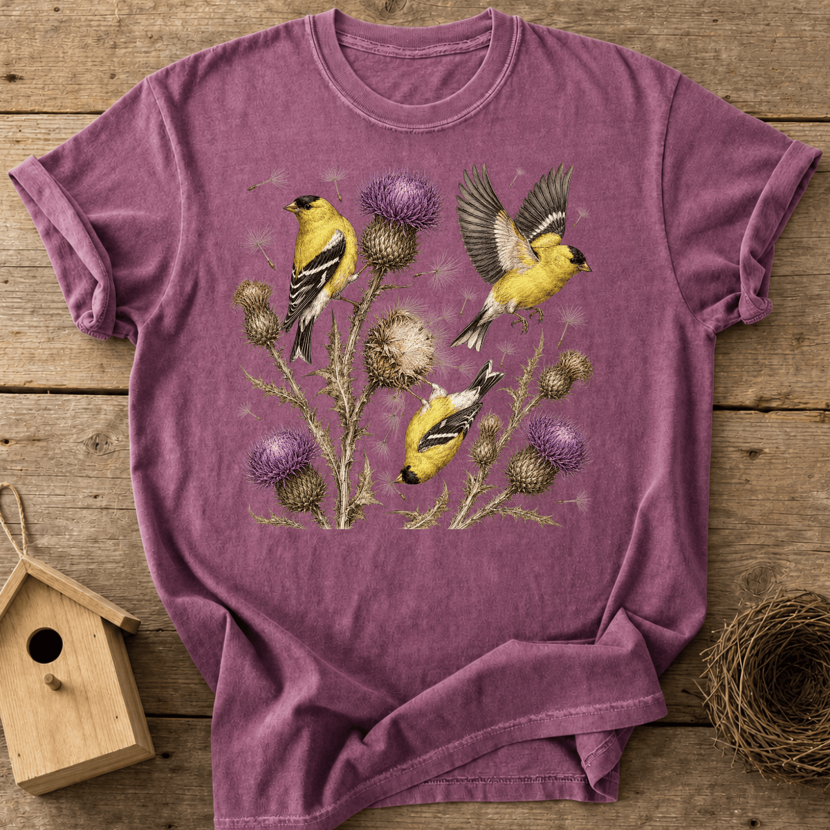 Goldfinch Thistle T-Shirt