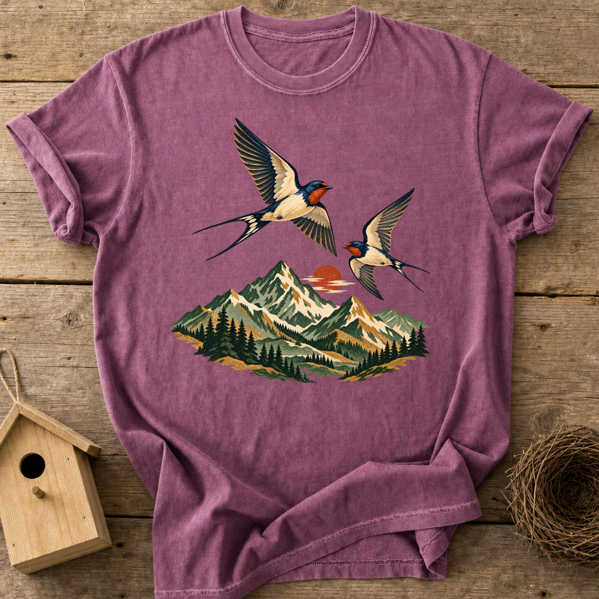 Mountain Swallows T-Shirt