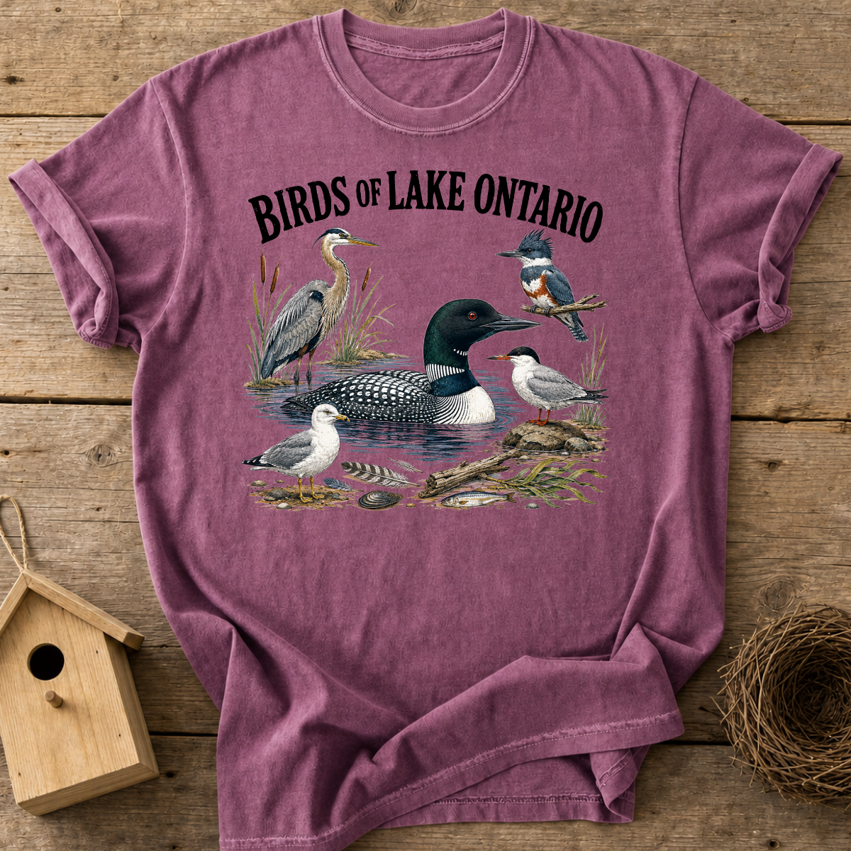 Birds Lake Ontario T-Shirt