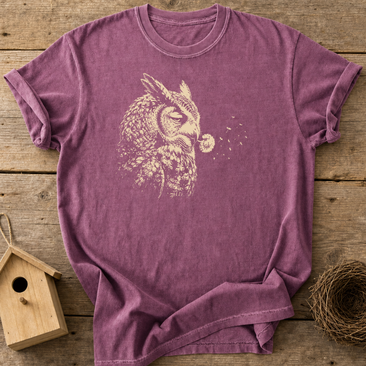 Owl Dandelion T-Shirt