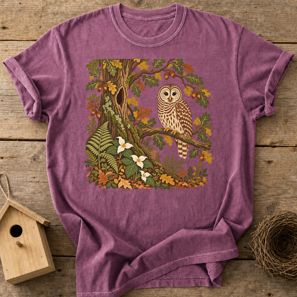 Autumn Barred Owl T-Shirt