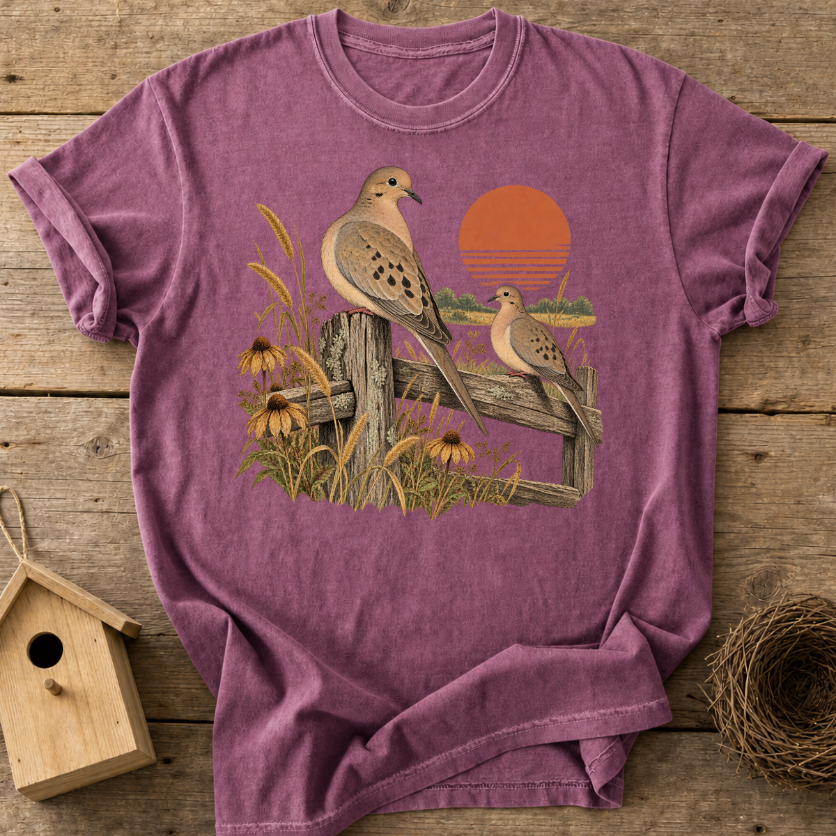 Mourning Dove Sunset T-Shirt