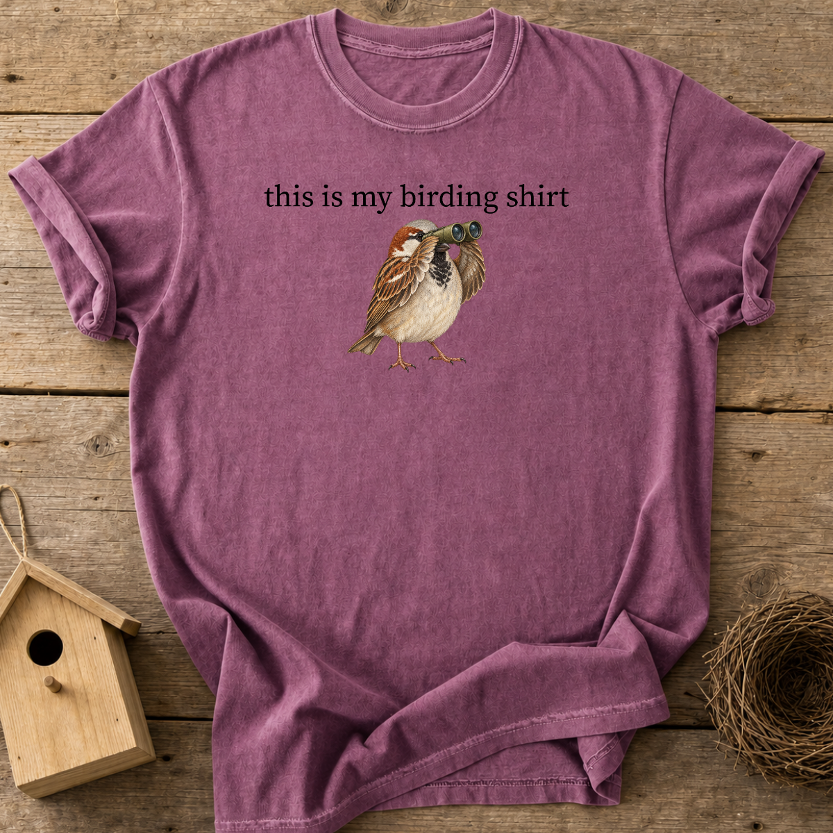 Birding Sparrow T-Shirt