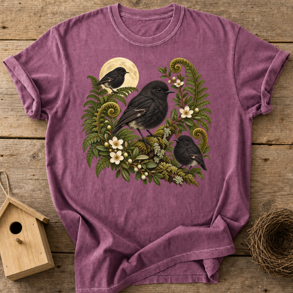 Black Robin T-Shirt