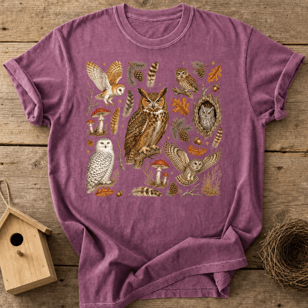 Owls Field Guide T-Shirt