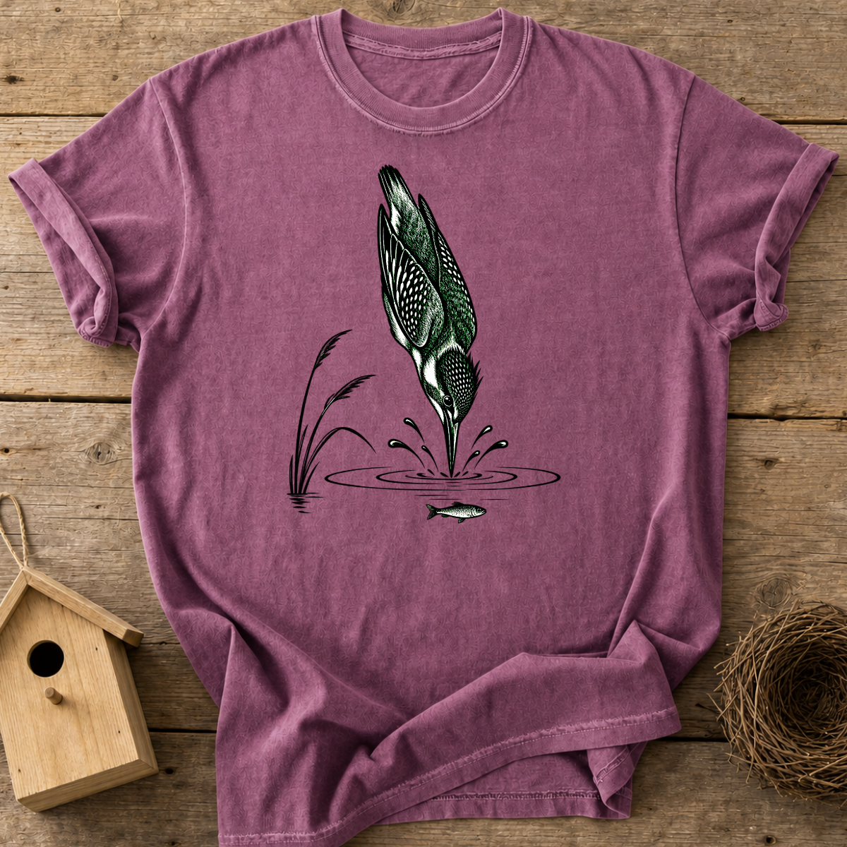 Diving Kingfisher T-Shirt