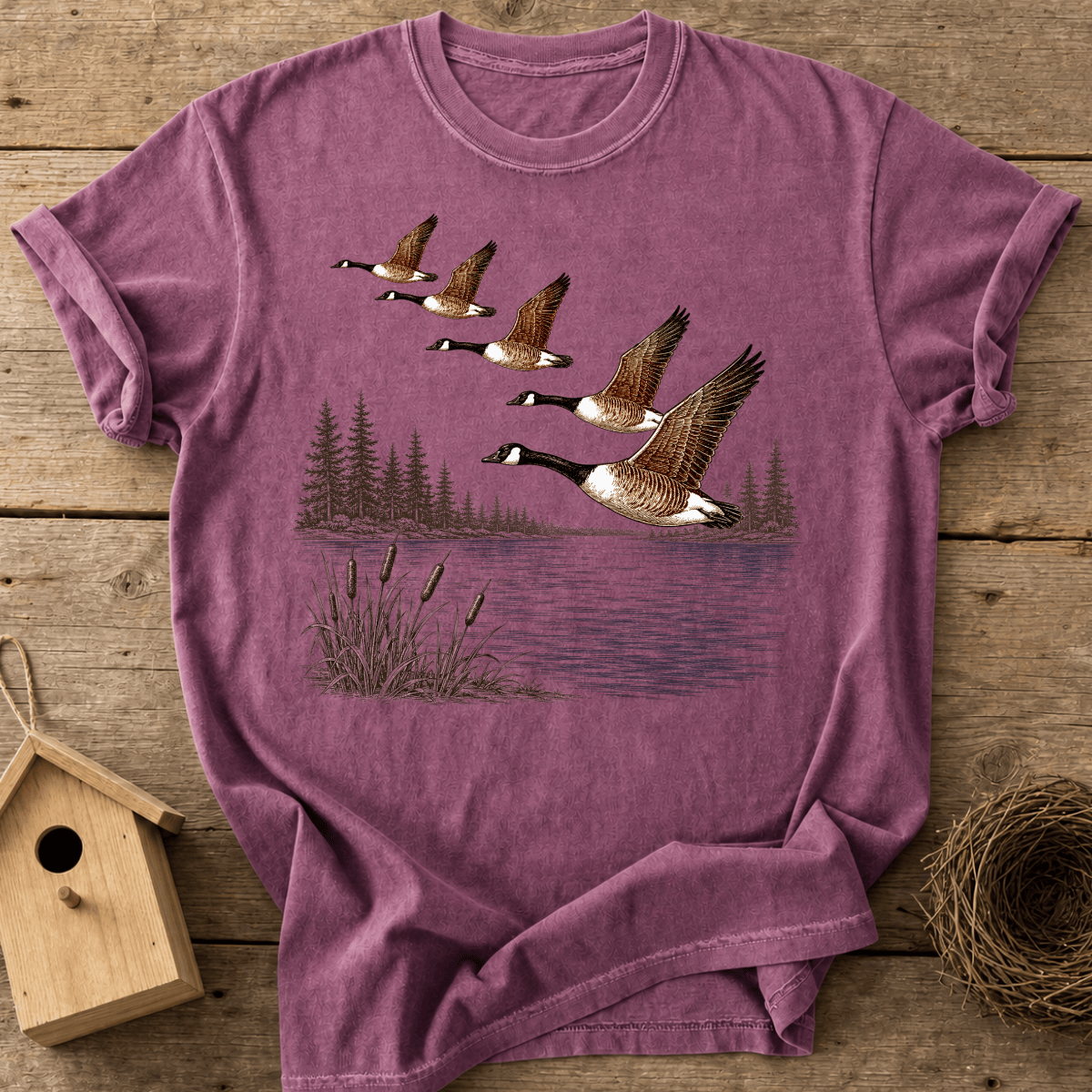 Geese In Flight T-Shirt