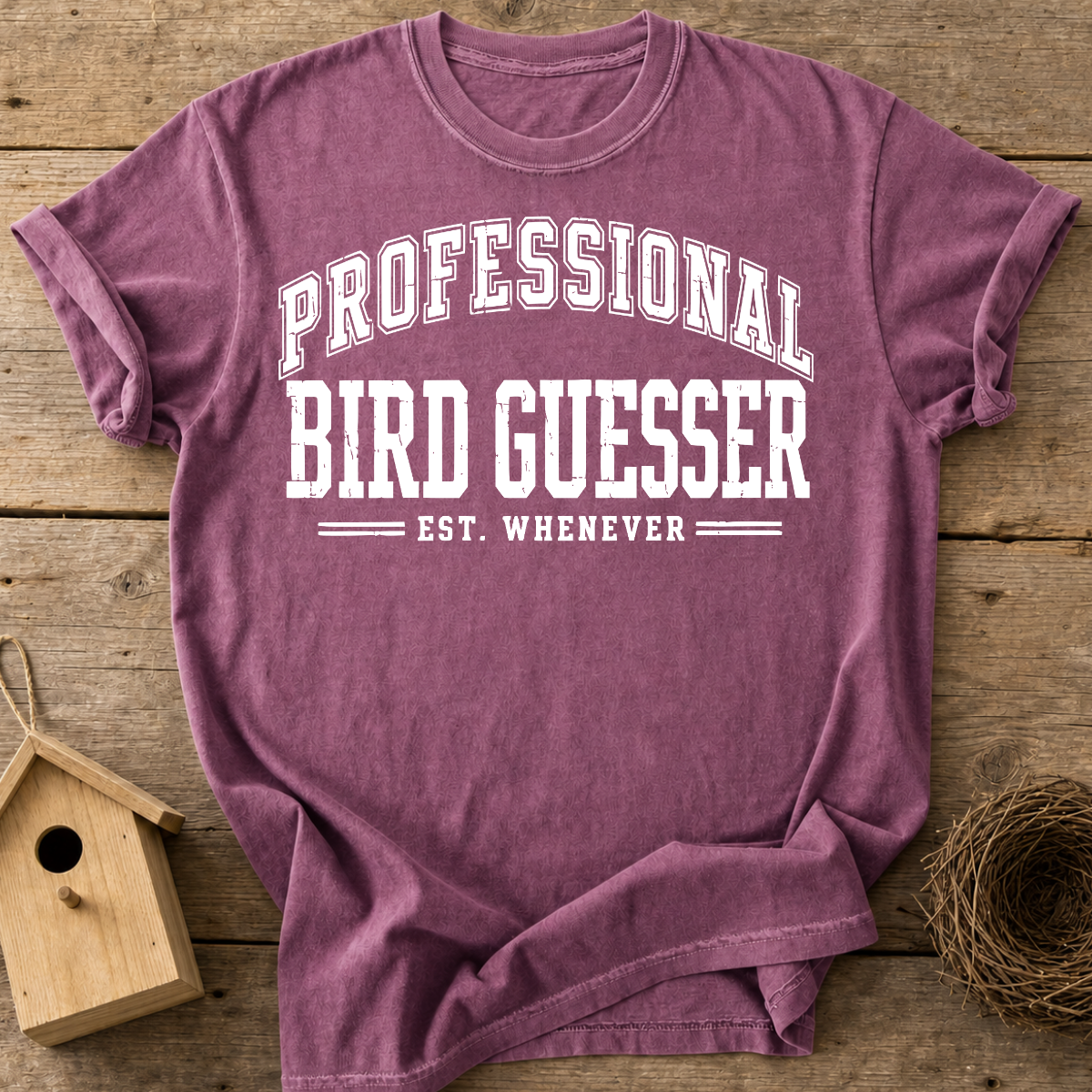 Professional Bird Guesser T-Shirt