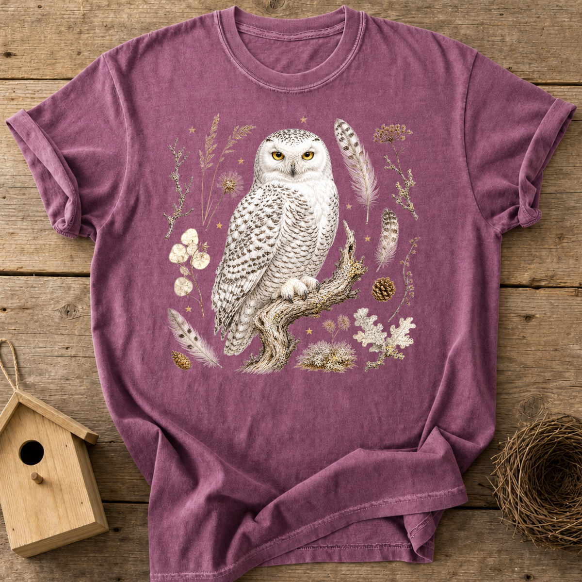 Snowy Owl Nature T-Shirt