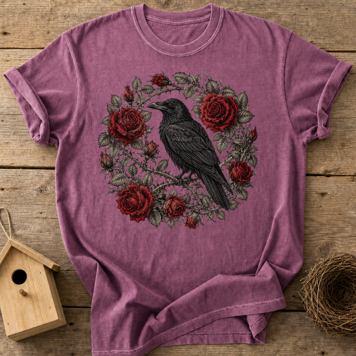 Raven Roses T-Shirt