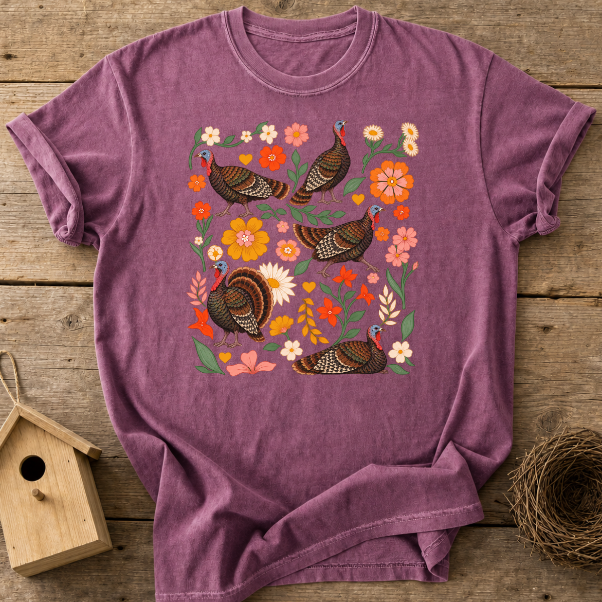 Wild Turkey Garden T-Shirt
