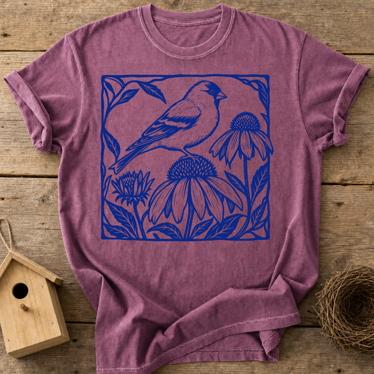 Goldfinch Garden T-Shirt