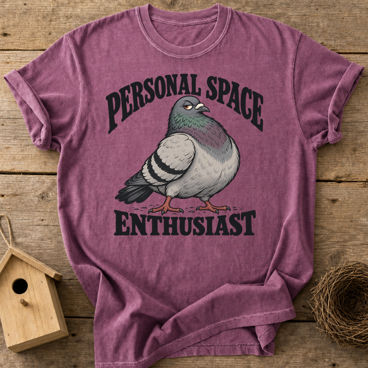 Personal Space Pigeon T-Shirt