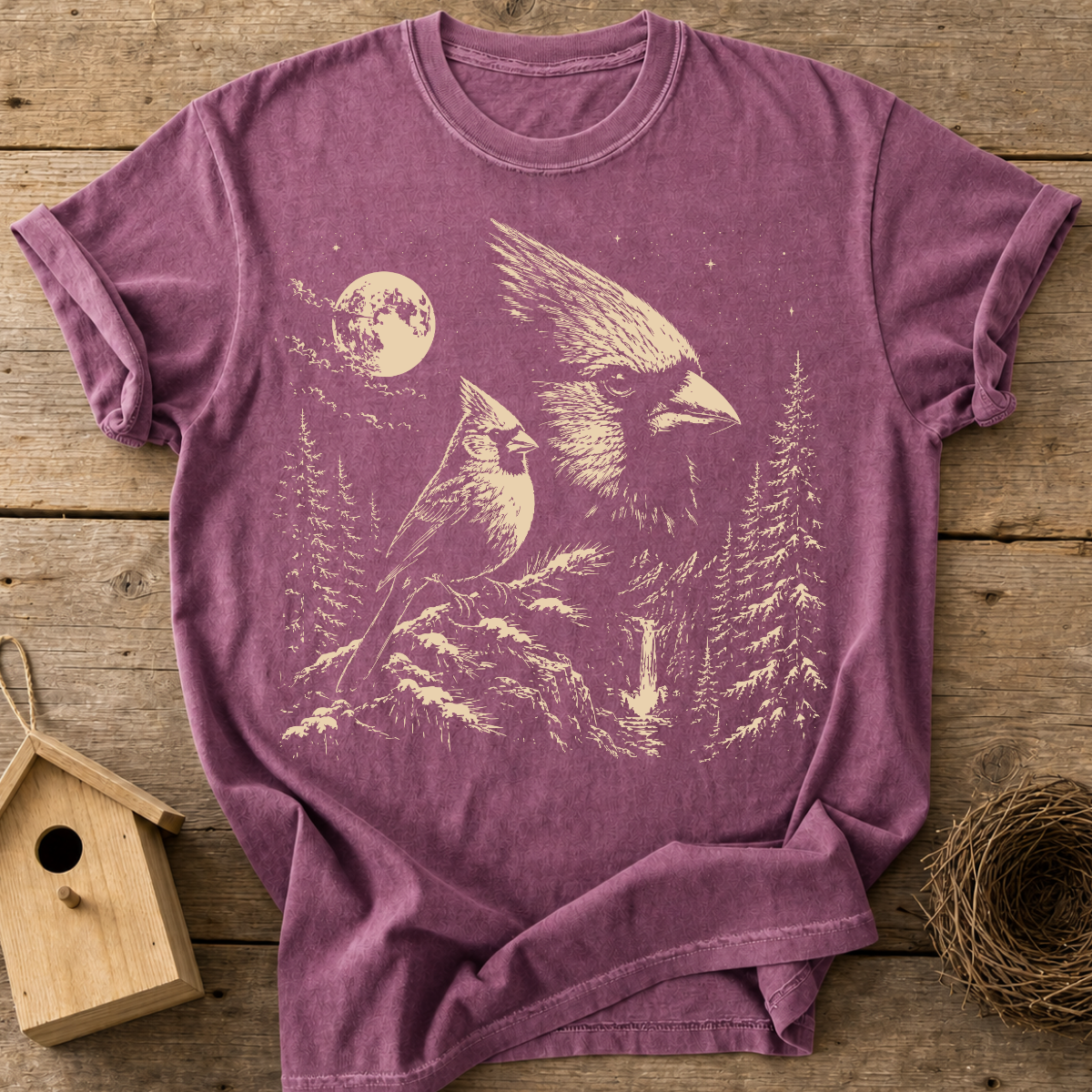 Cardinal Moon T-Shirt