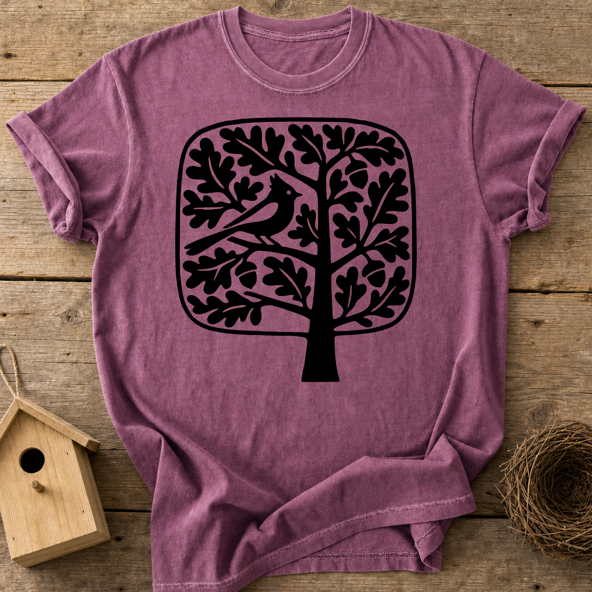 Oak Tree Songbird T-Shirt