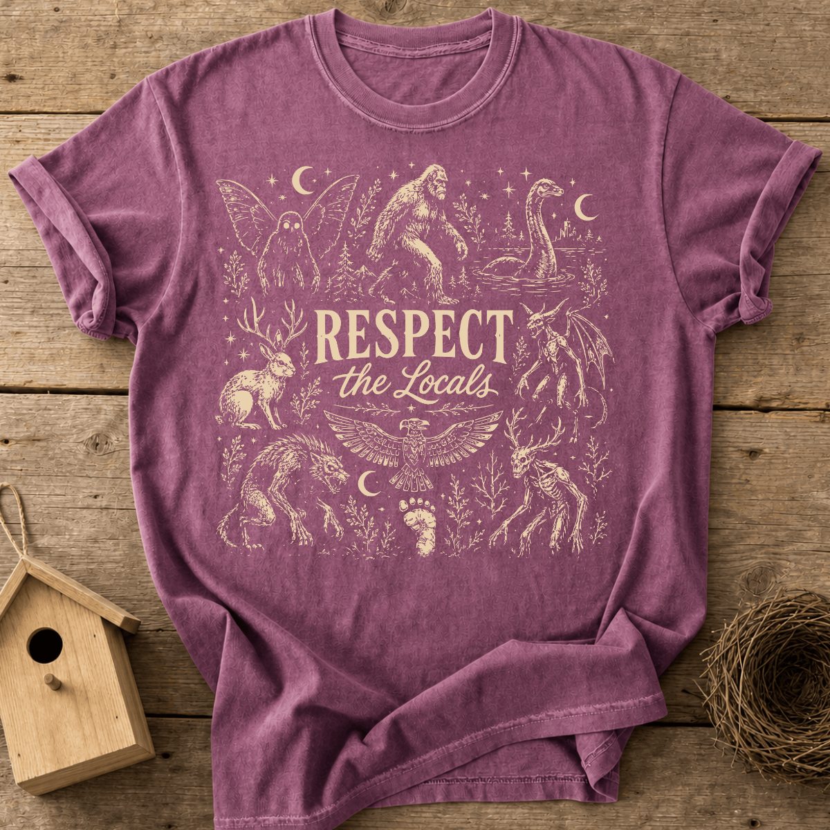 Respect The Locals Cryptid T-Shirt