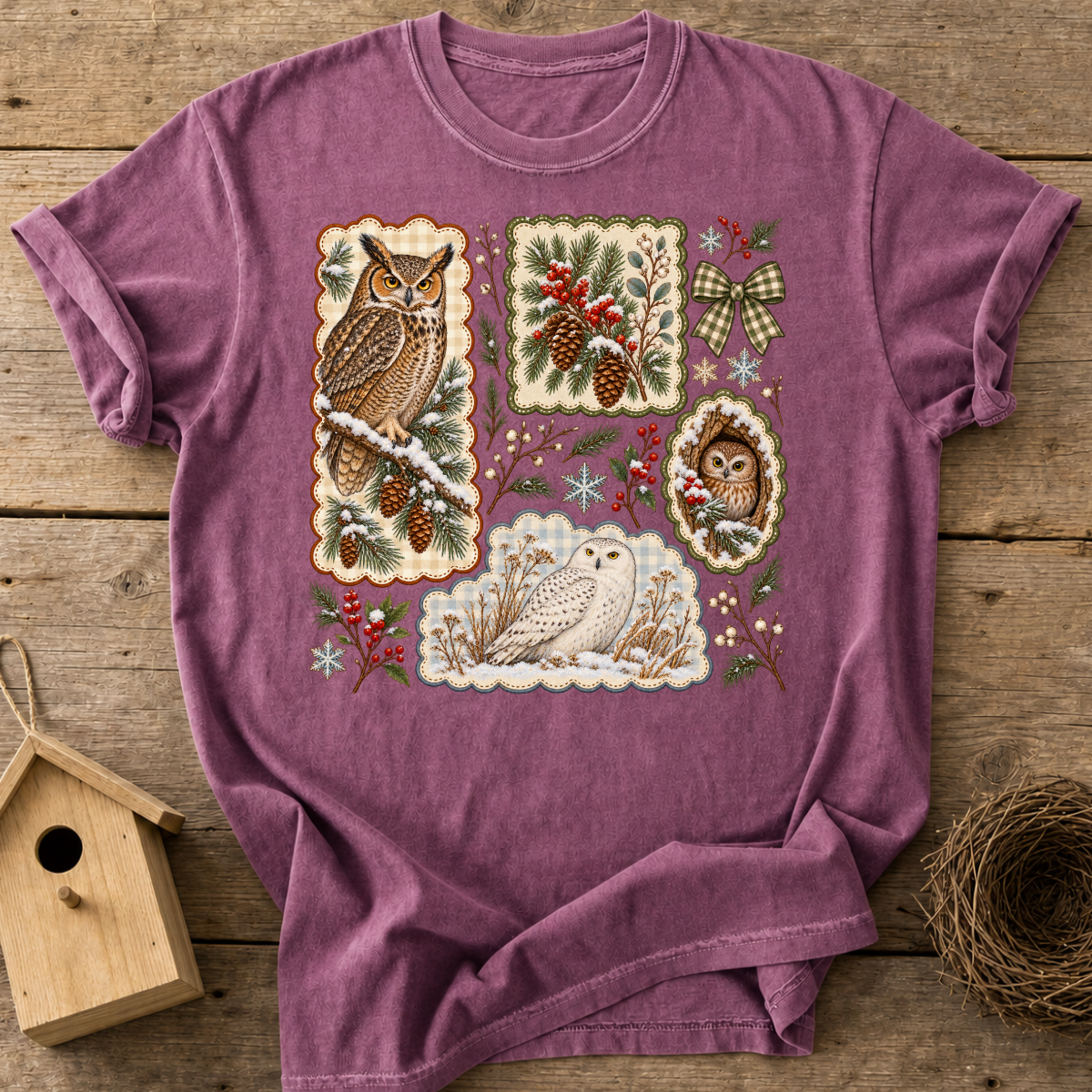 Winter Owls T-Shirt