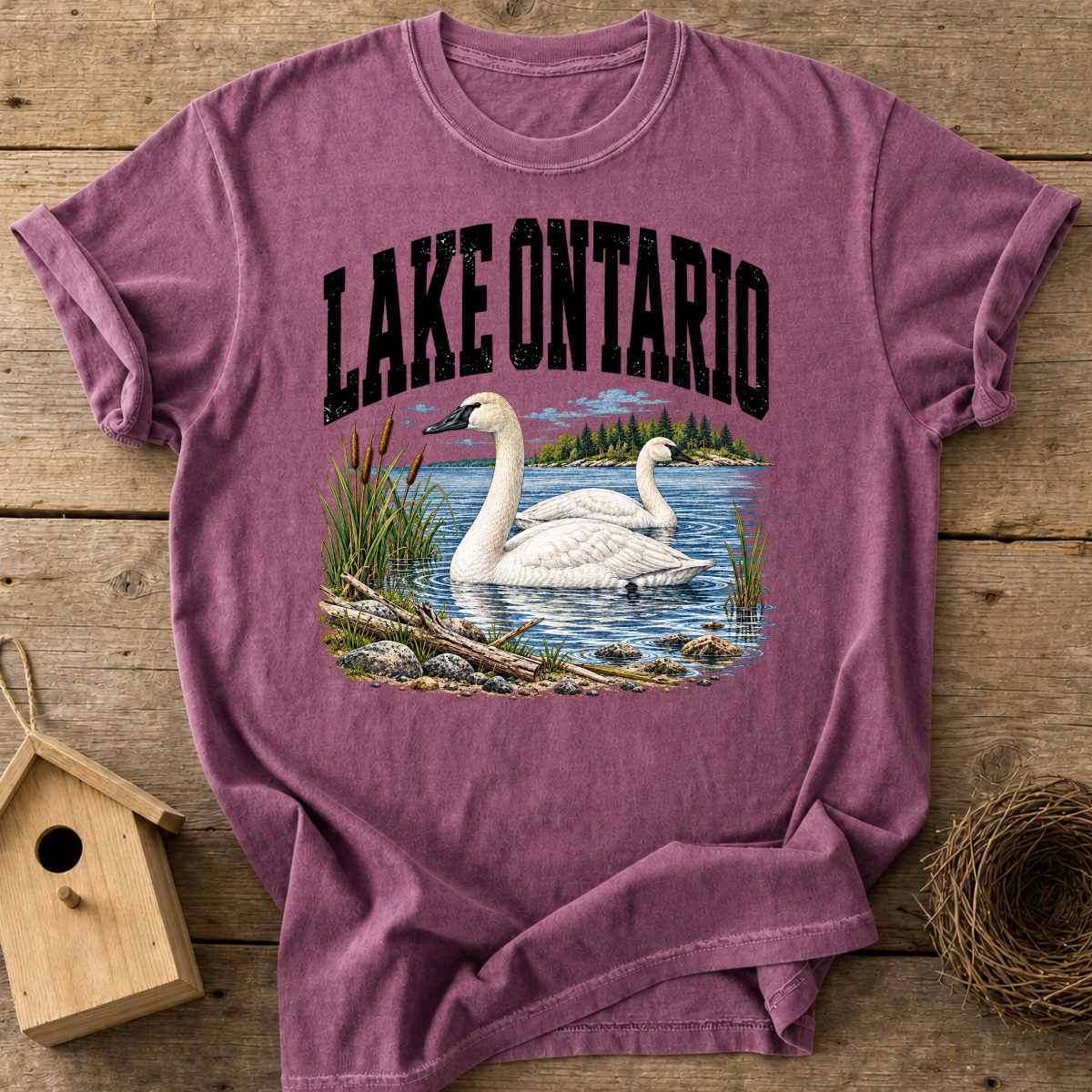 Lake Ontario Swan T-Shirt