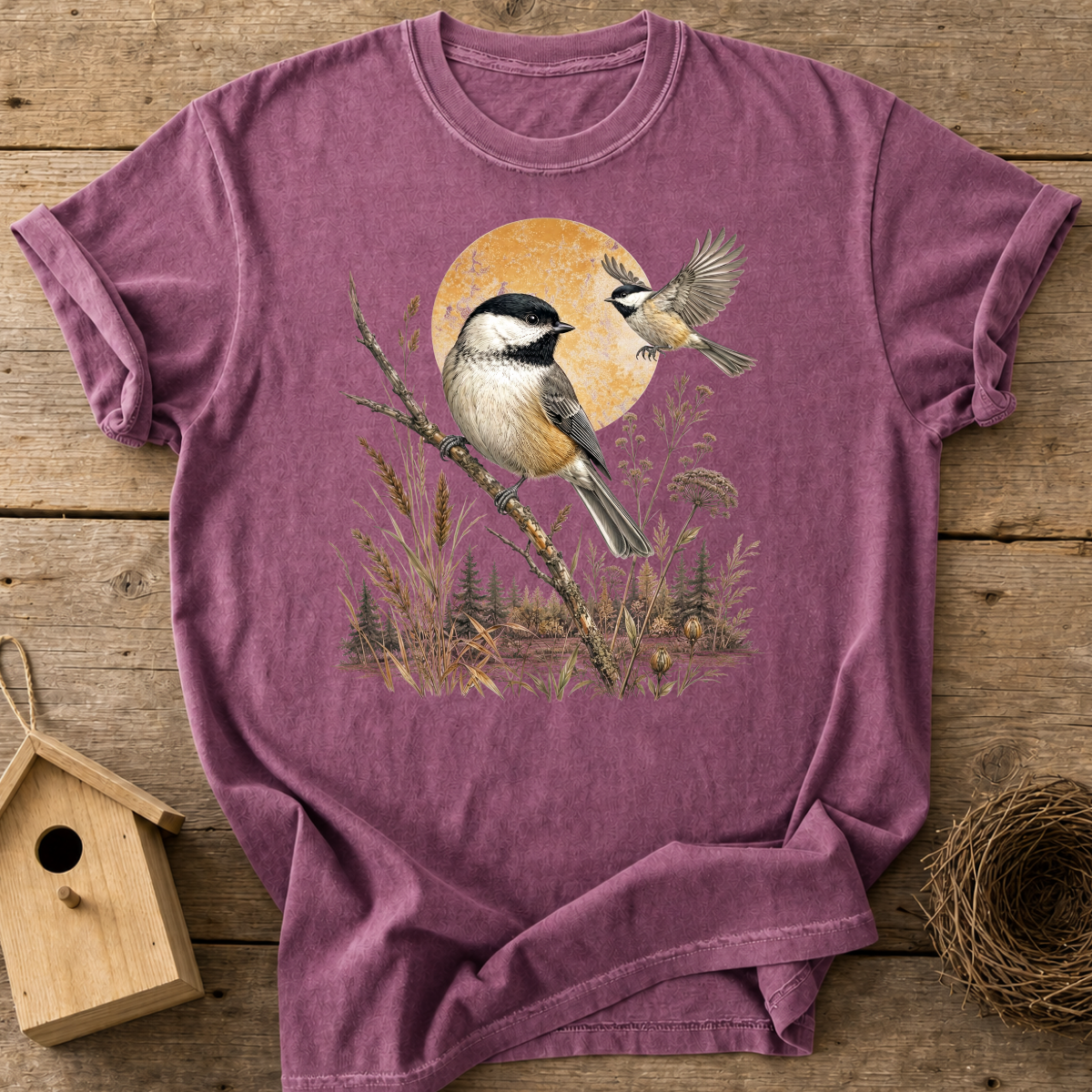 Chickadee Sunrise T-Shirt
