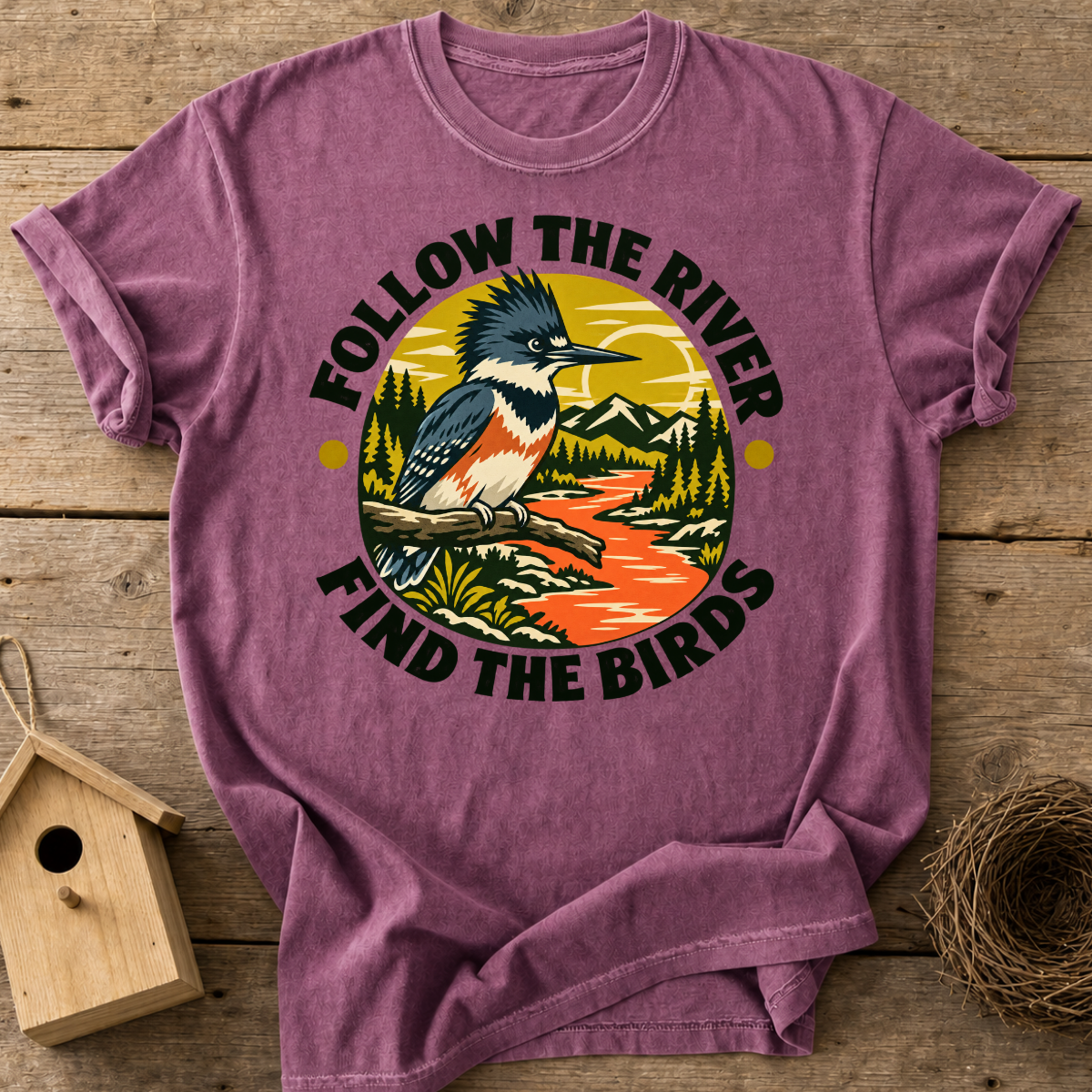 River Kingfisher T-Shirt