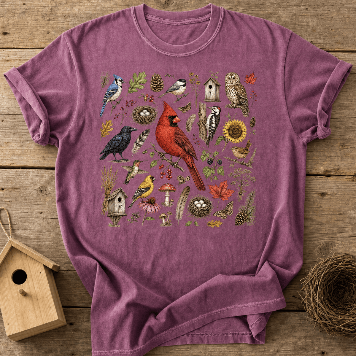 Backyard Birds T-Shirt