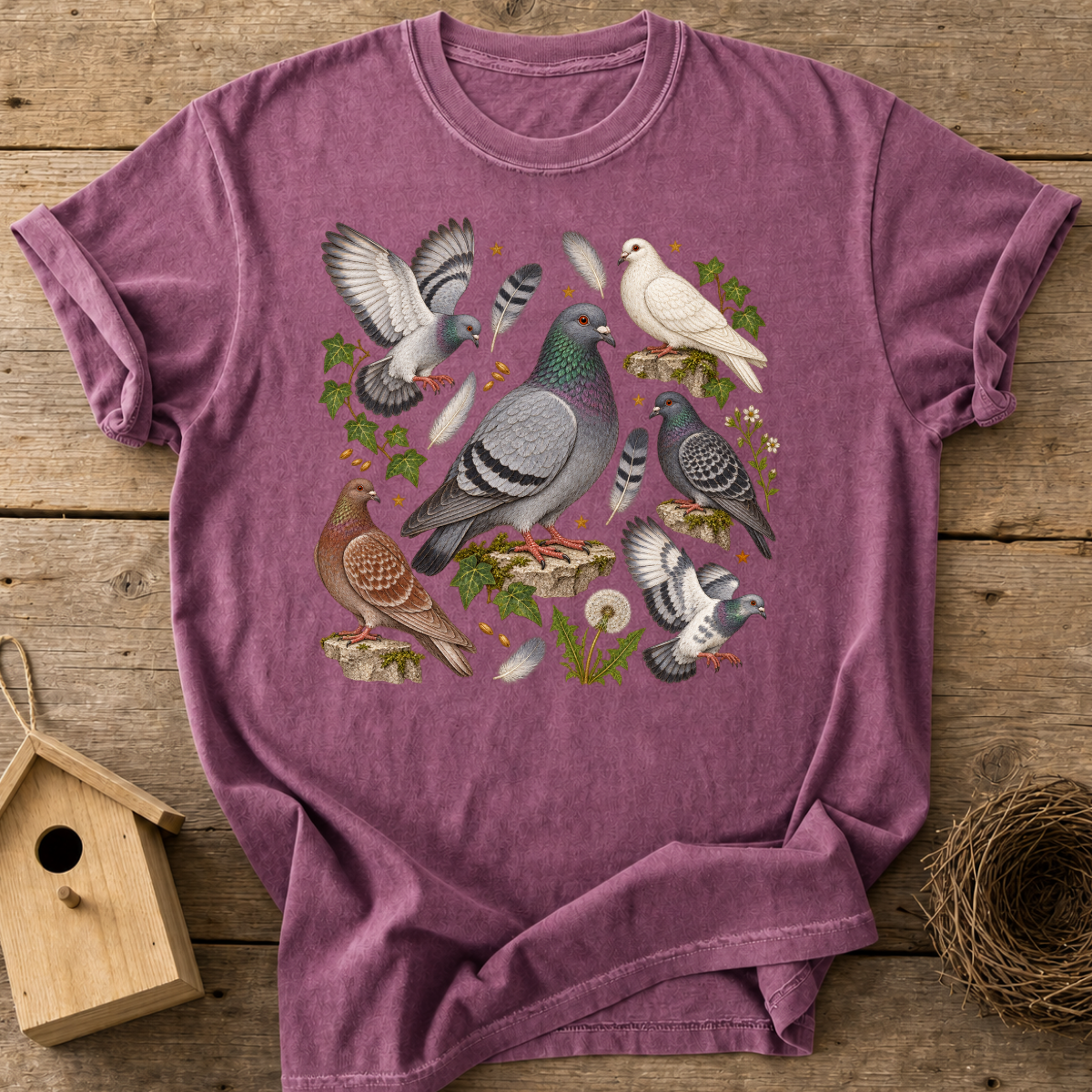 Pigeon Field Guide T-Shirt