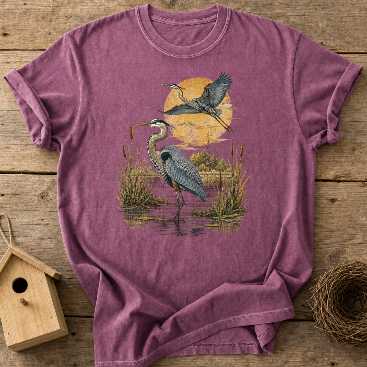 Wetland Heron T-Shirt