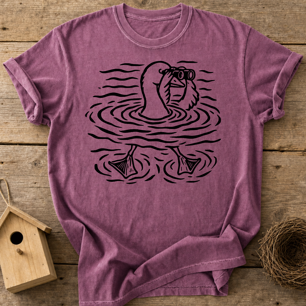 Birdwatching Goose T-Shirt