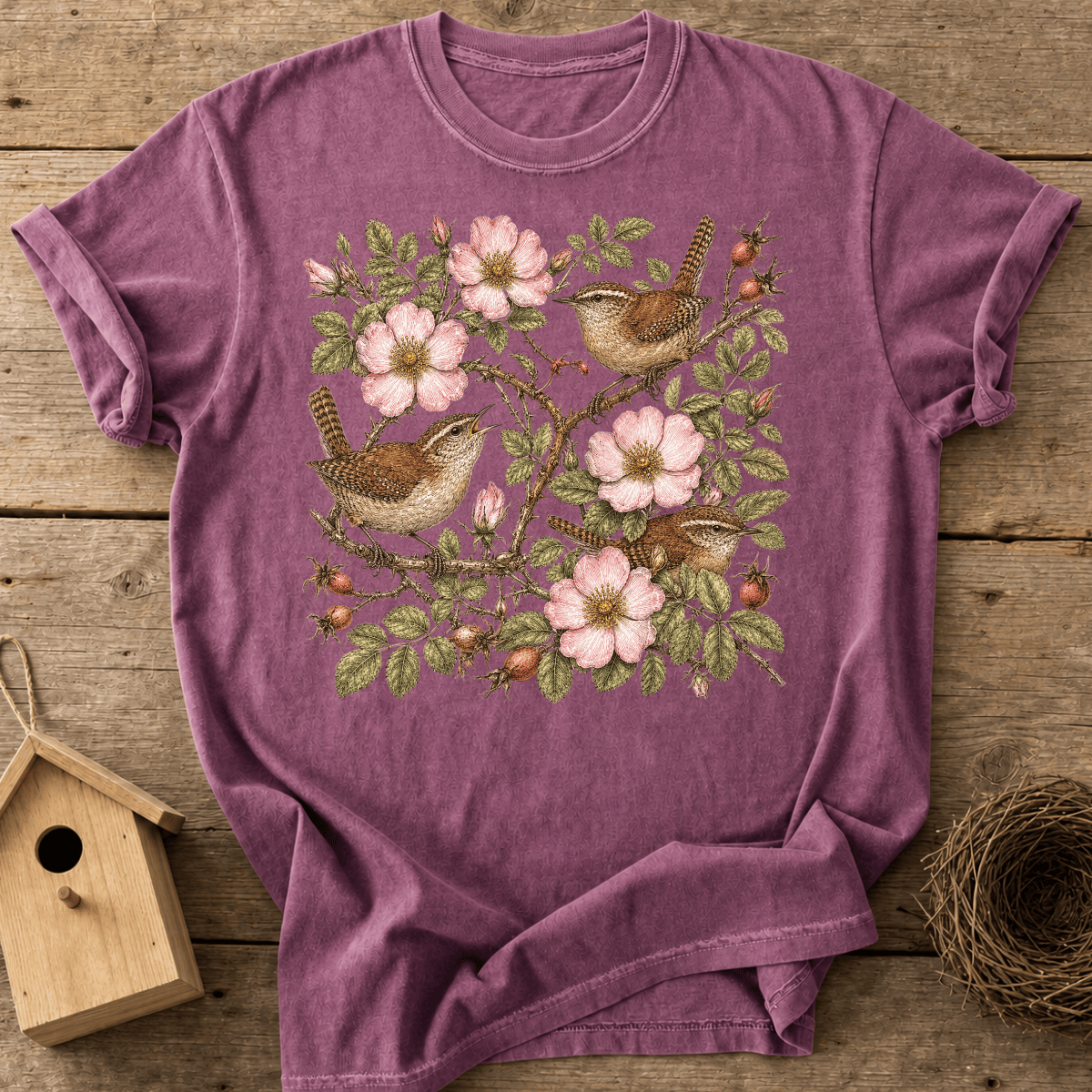 Wrens Wild Roses T-Shirt