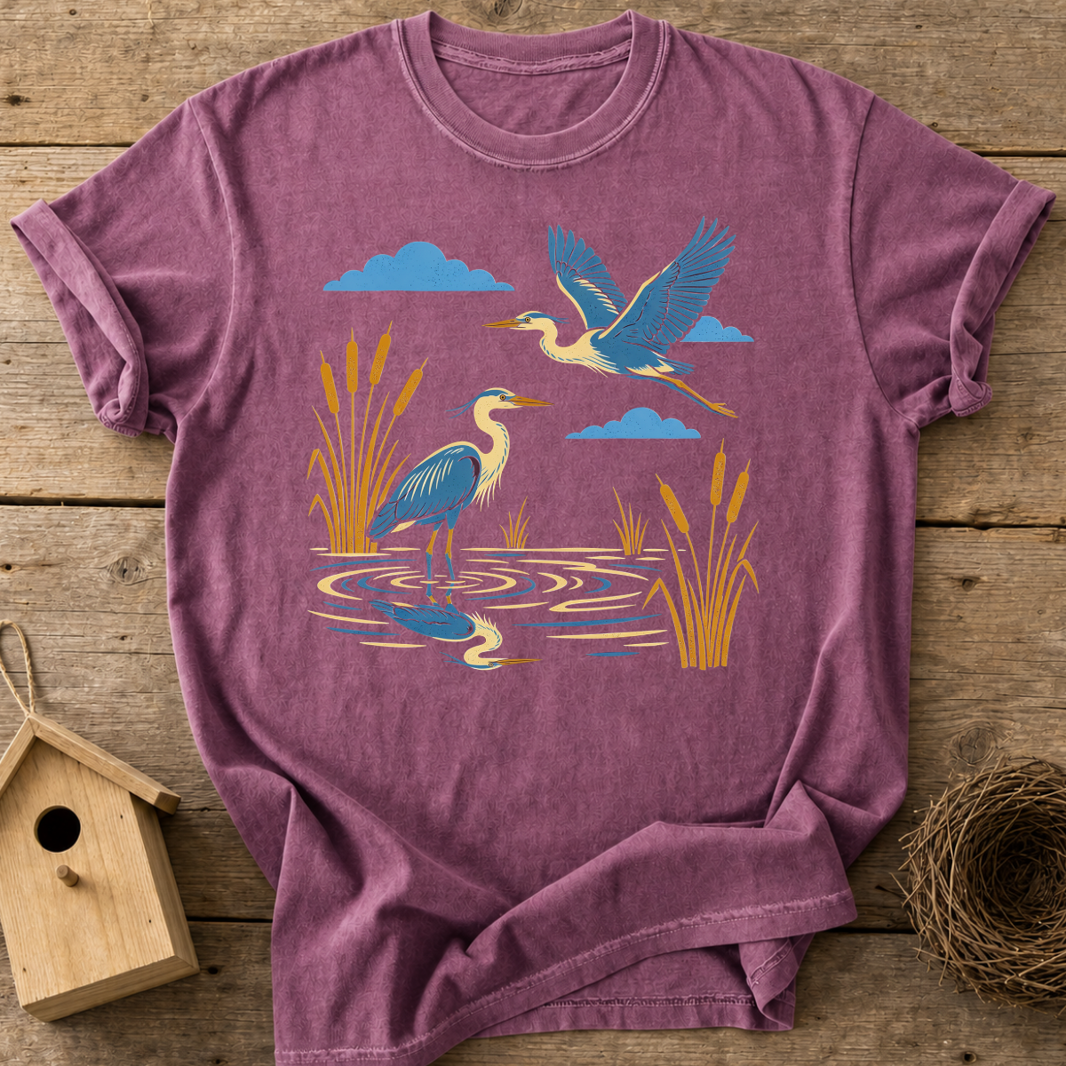 Blue Heron T-Shirt