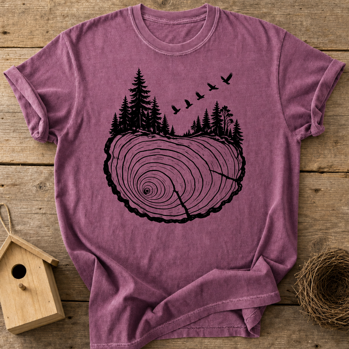 Forest Rings Flight T-Shirt