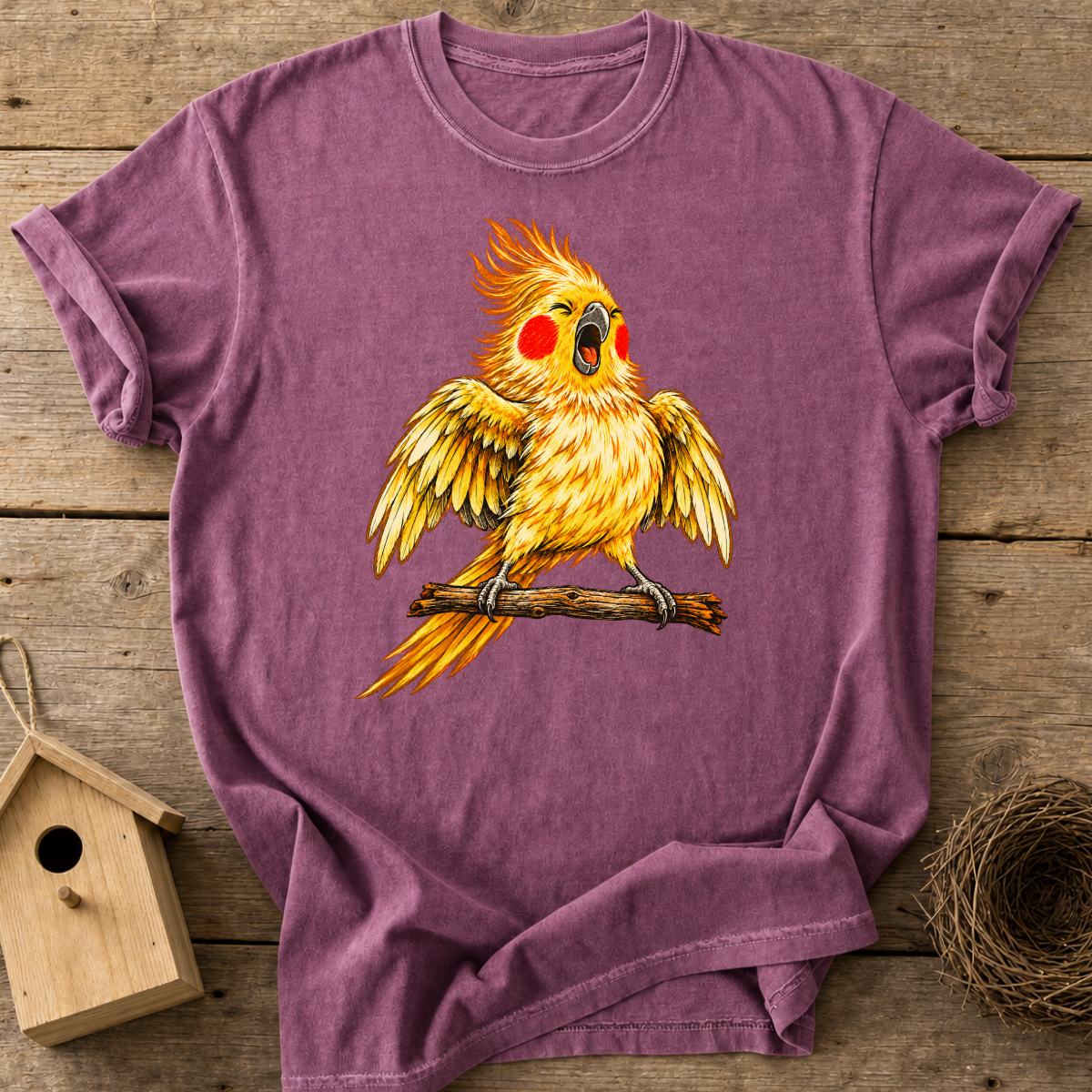 Cockatiel Attitude T-Shirt