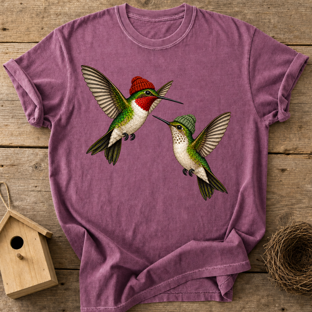 Beanie Hummingbird T-Shirt