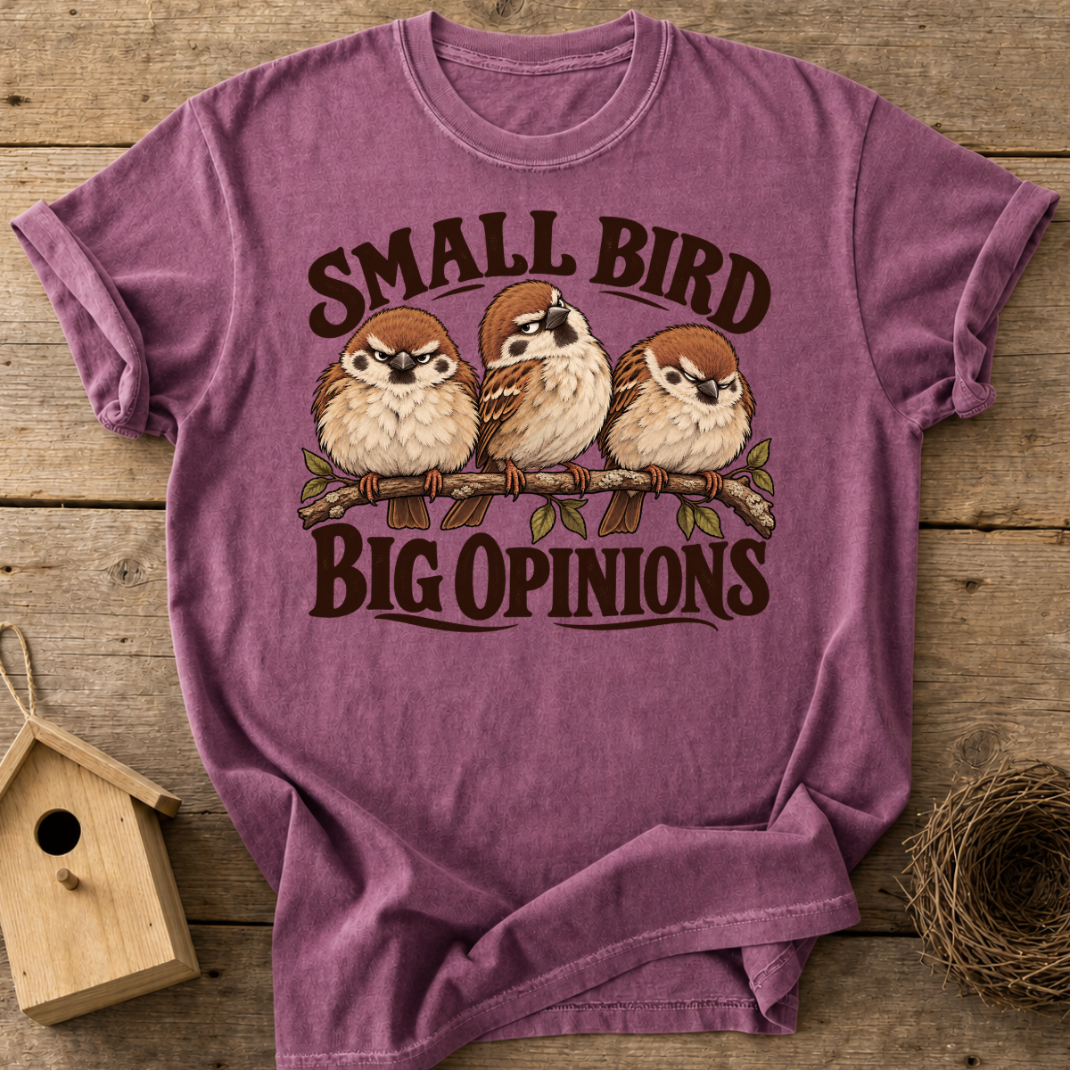 Opinionated Sparrows T-Shirt