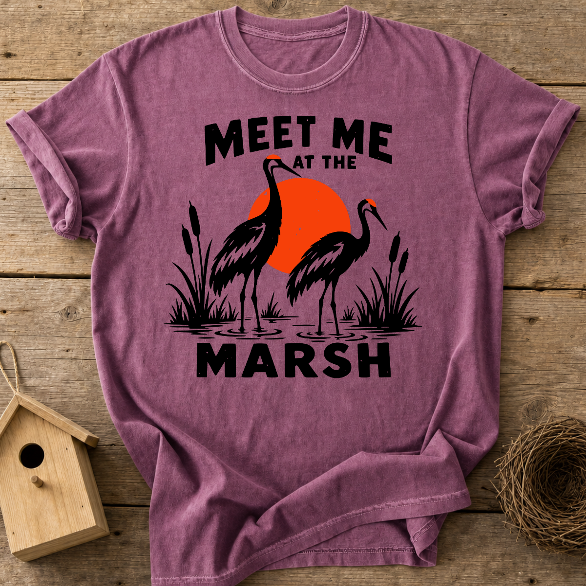 Marsh Cranes T-Shirt