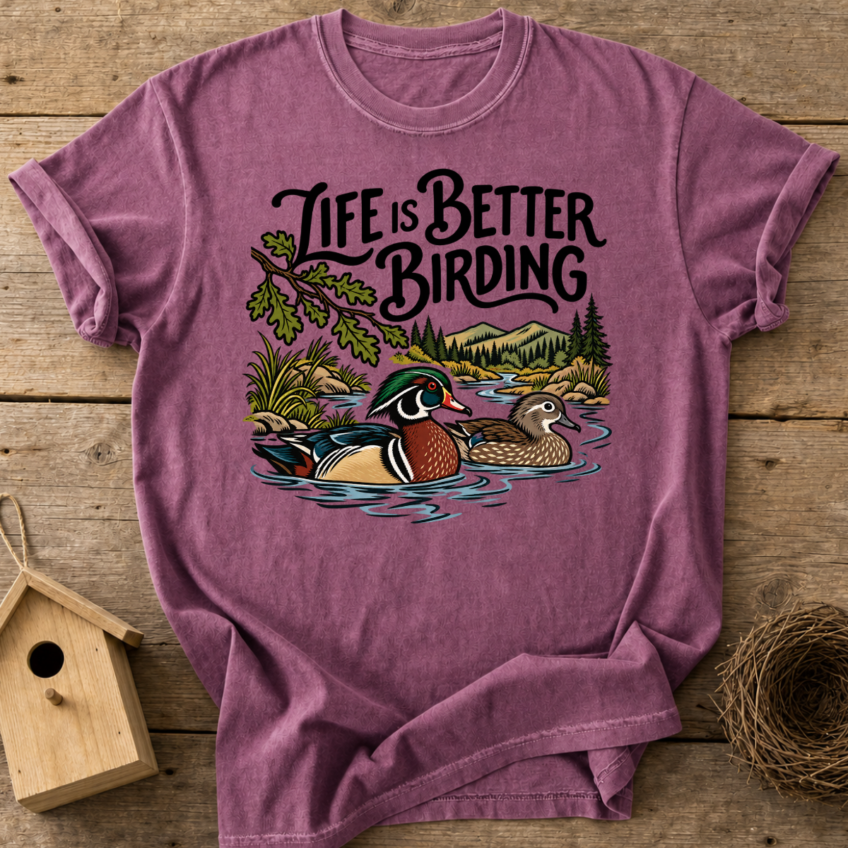 Wood Duck Couple T-Shirt