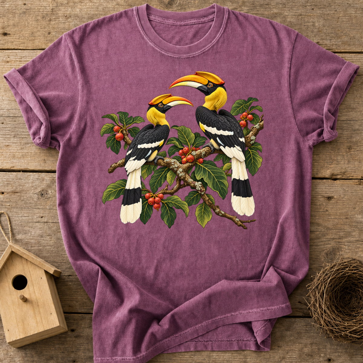 Hornbill Couple T-Shirt