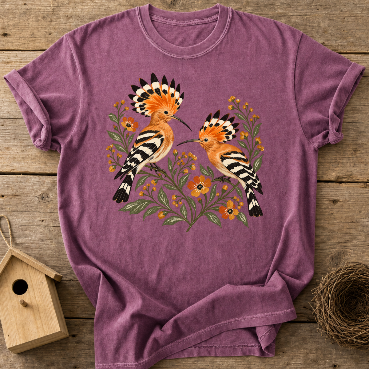 Hoopoe Couple T-Shirt