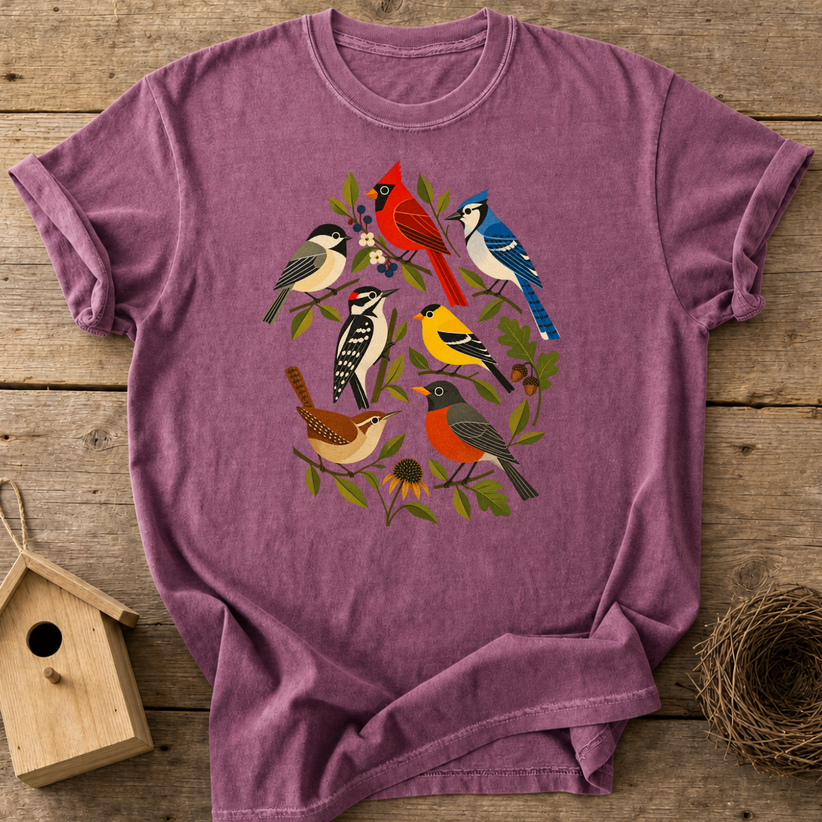 Backyard Birds T-Shirt