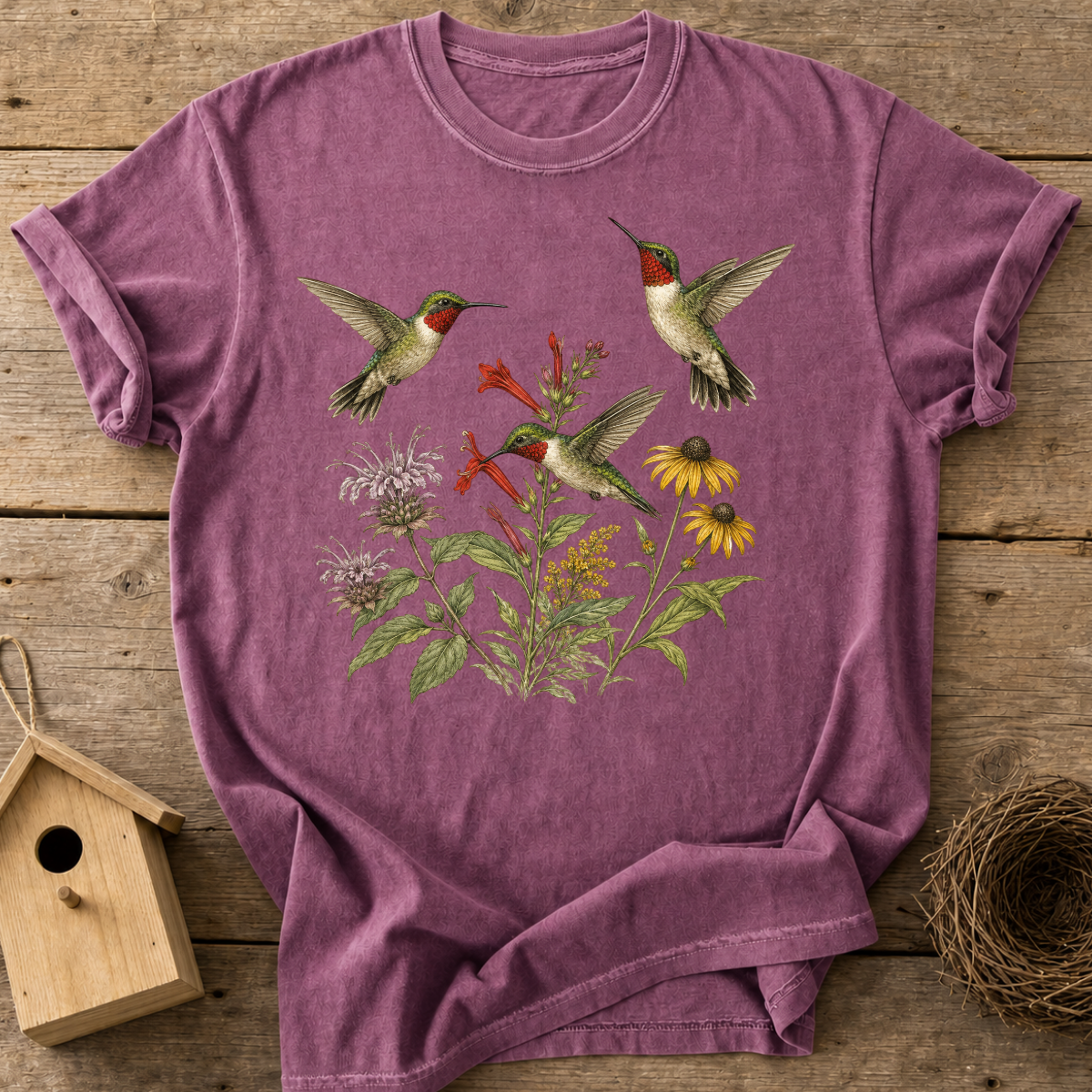 Hummingbird Wildflower T-Shirt