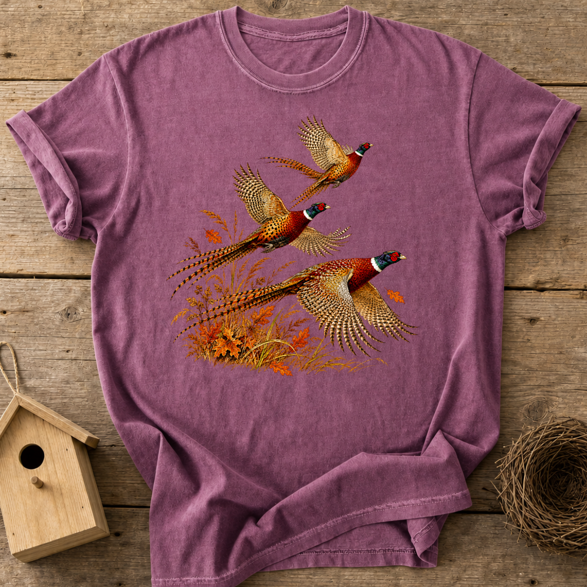 Fall Pheasant Flight T-Shirt