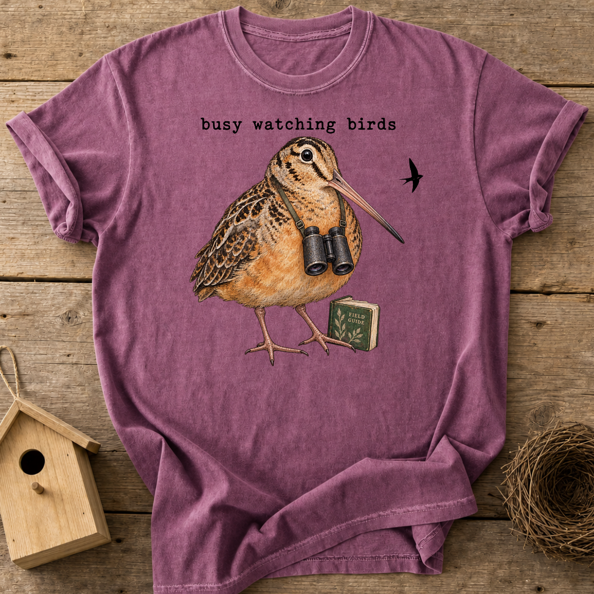 Busy Watching Birds T-Shirt