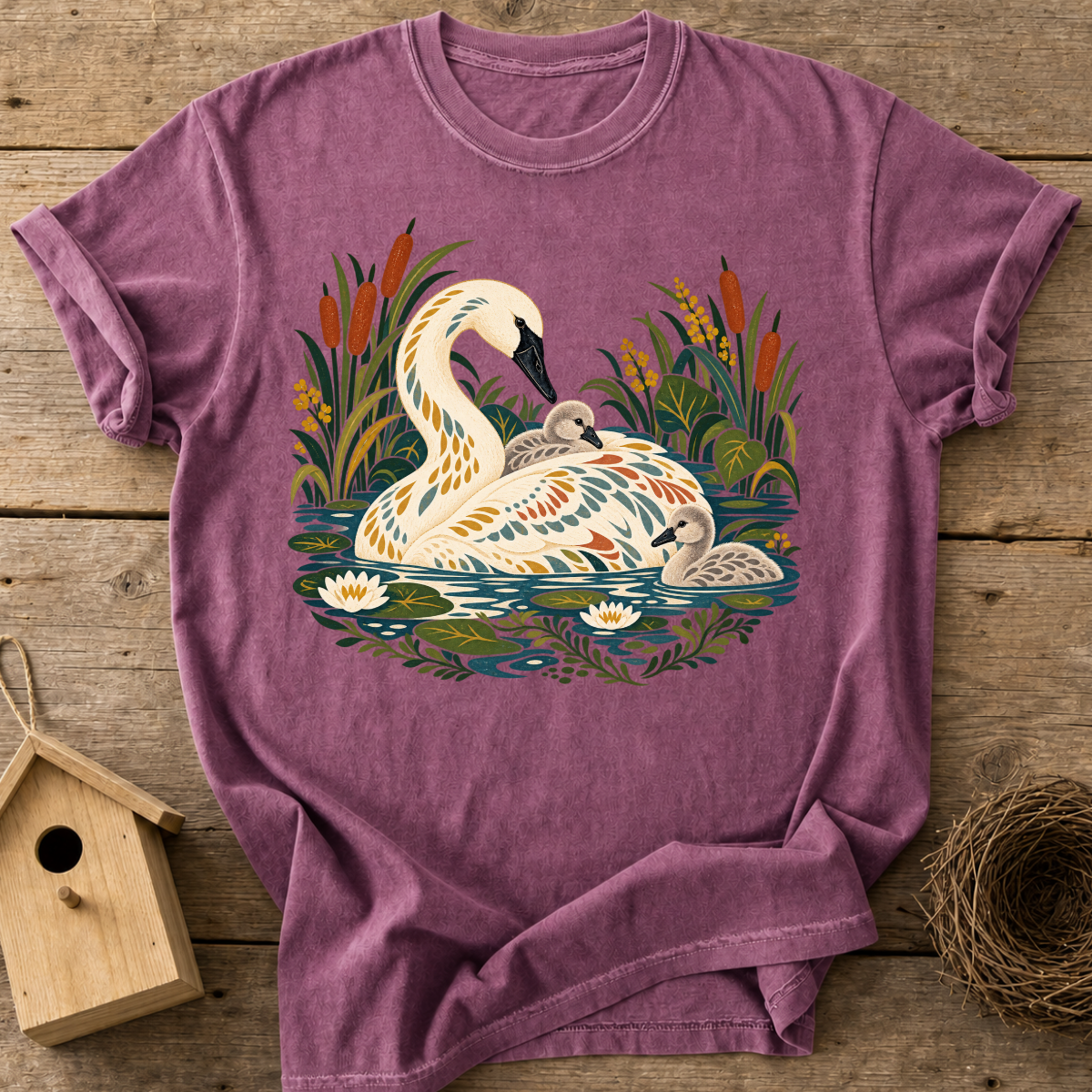 Swan Family T-Shirt