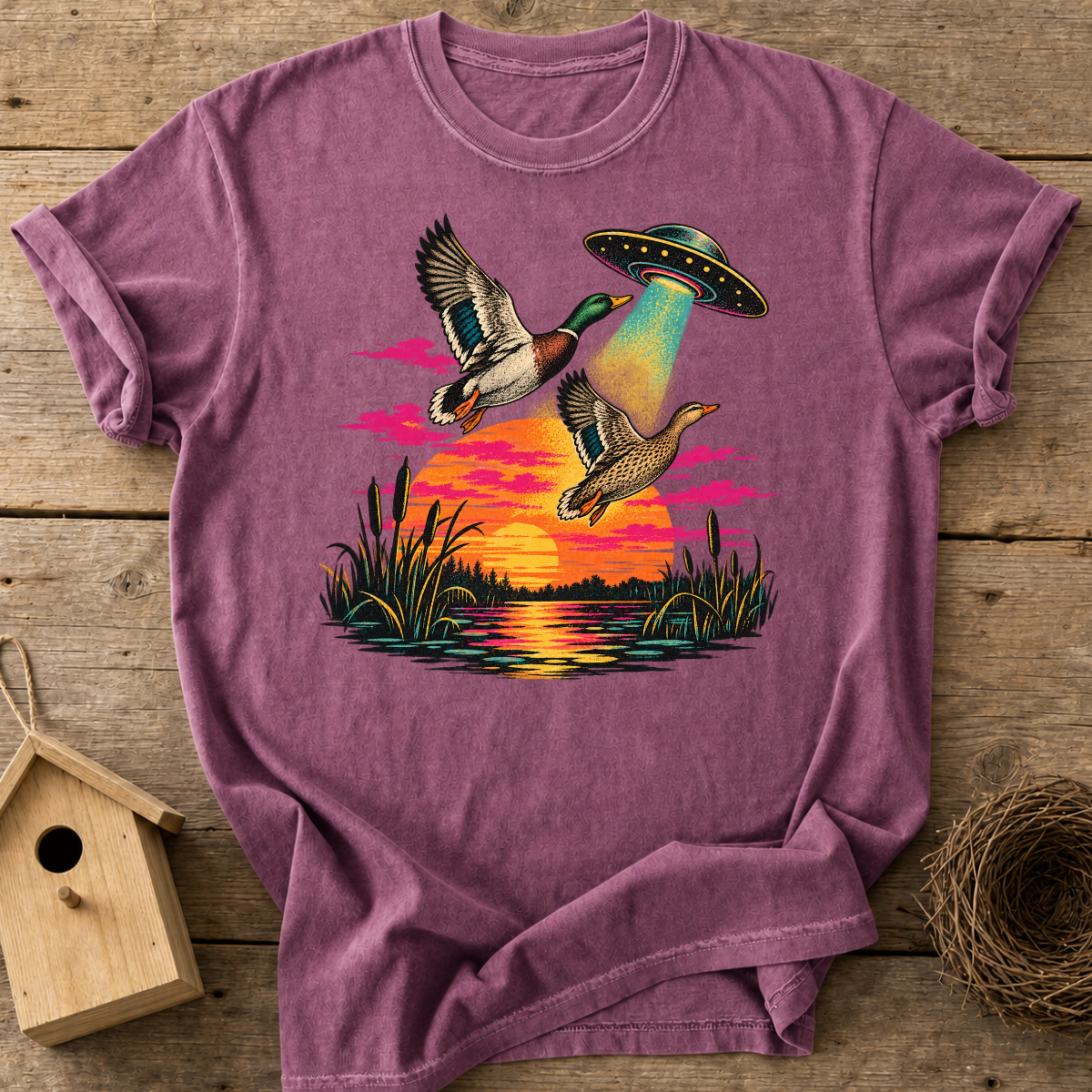 UFO Duck Encounter T-Shirt
