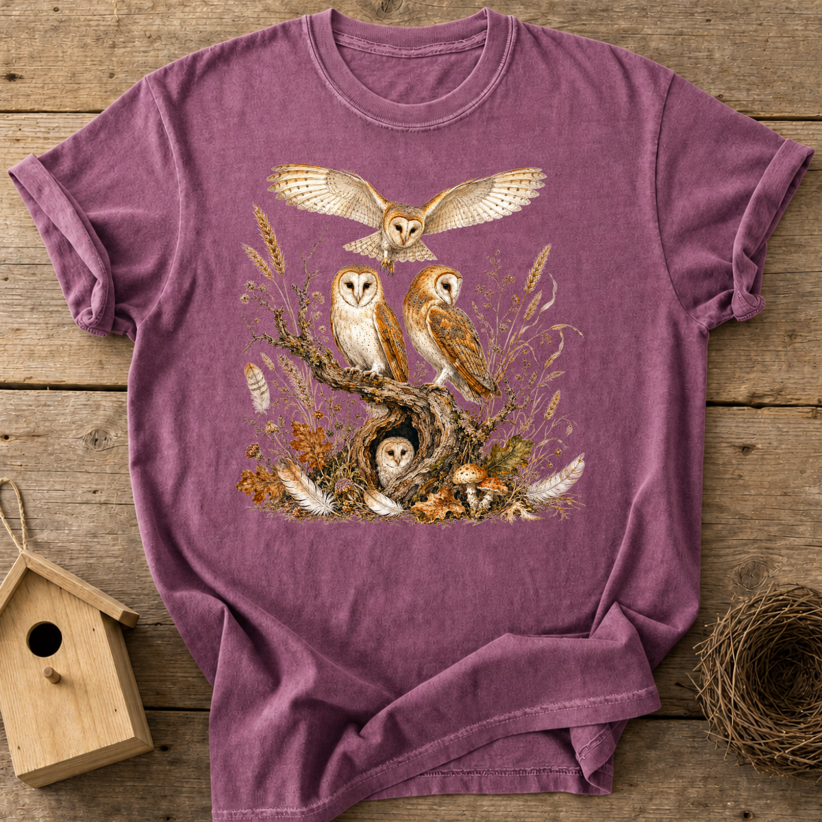 Owl Family T-Shirt