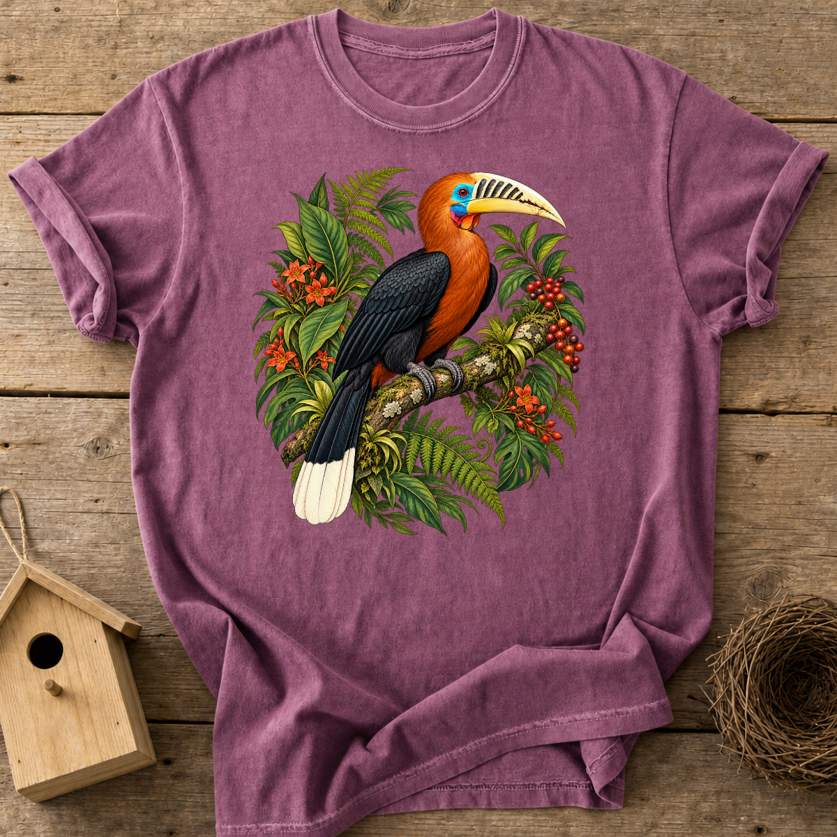Tropical Hornbill T-Shirt