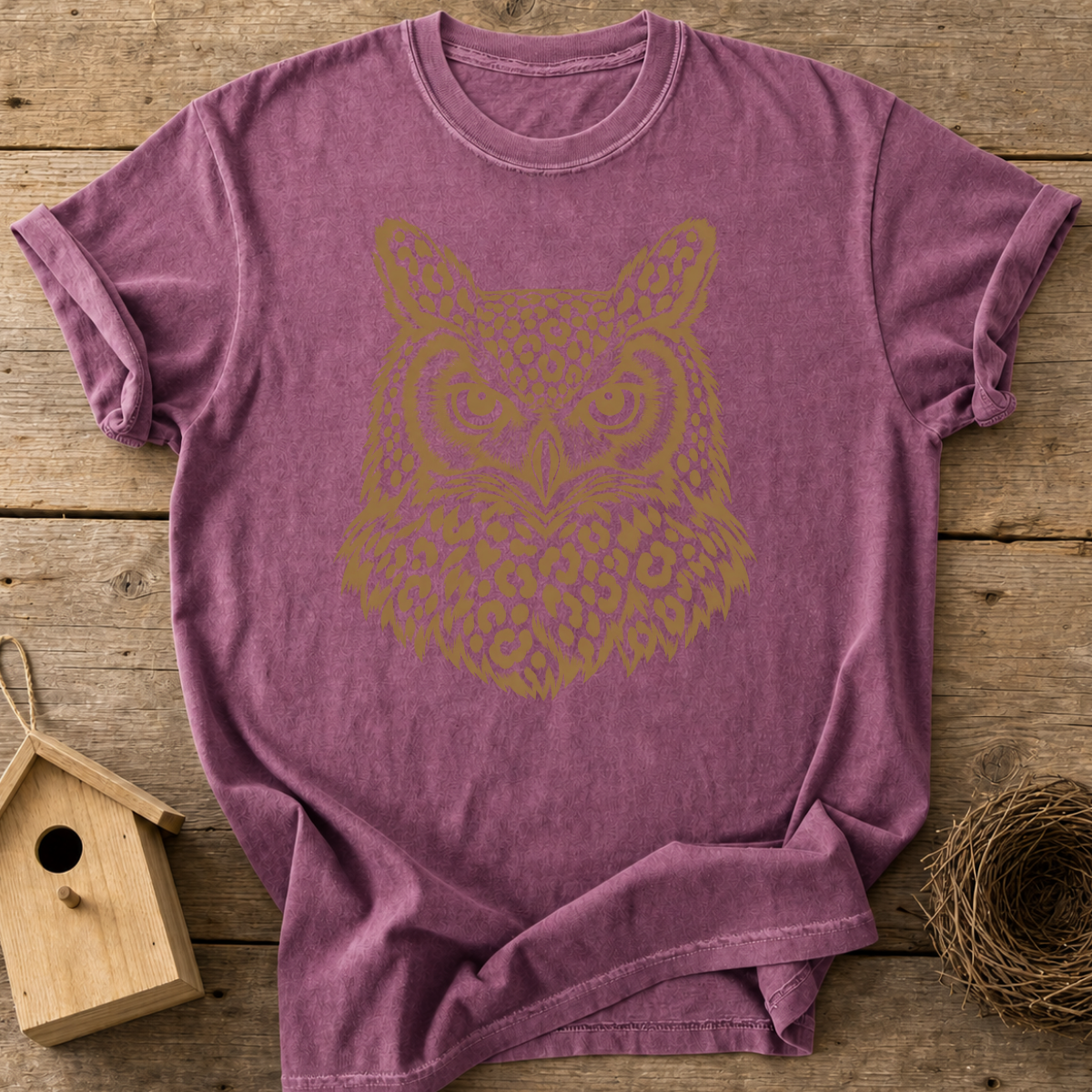 Leopard Owl T-Shirt