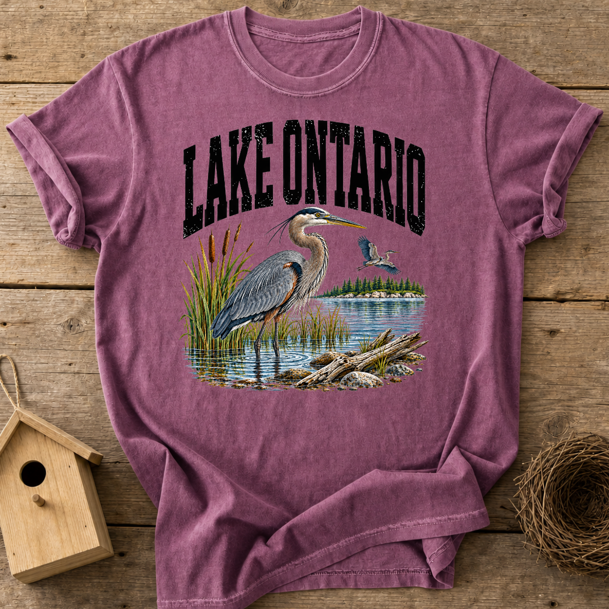Lake Ontario Heron T-Shirt