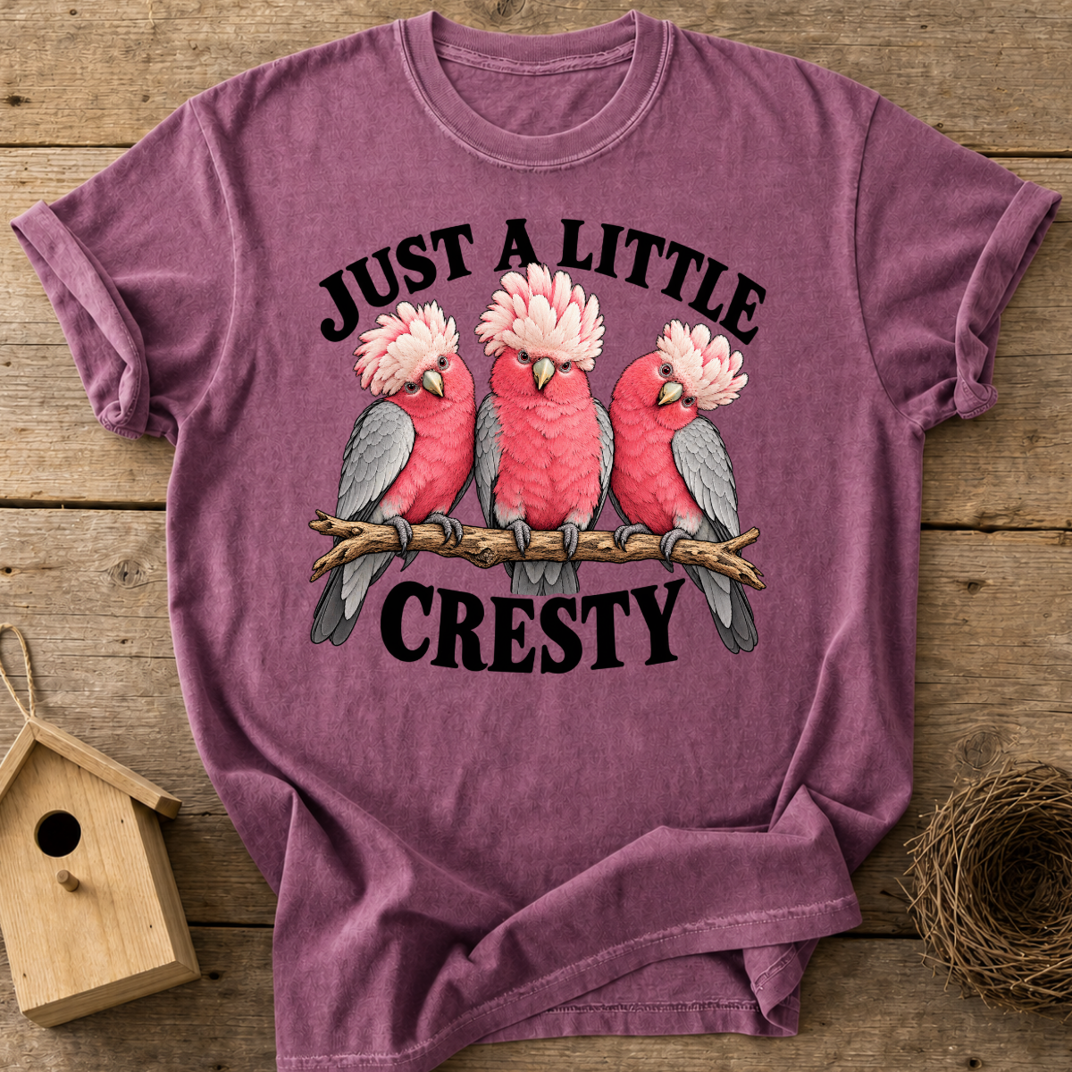 Little Cresty Galah T-Shirt
