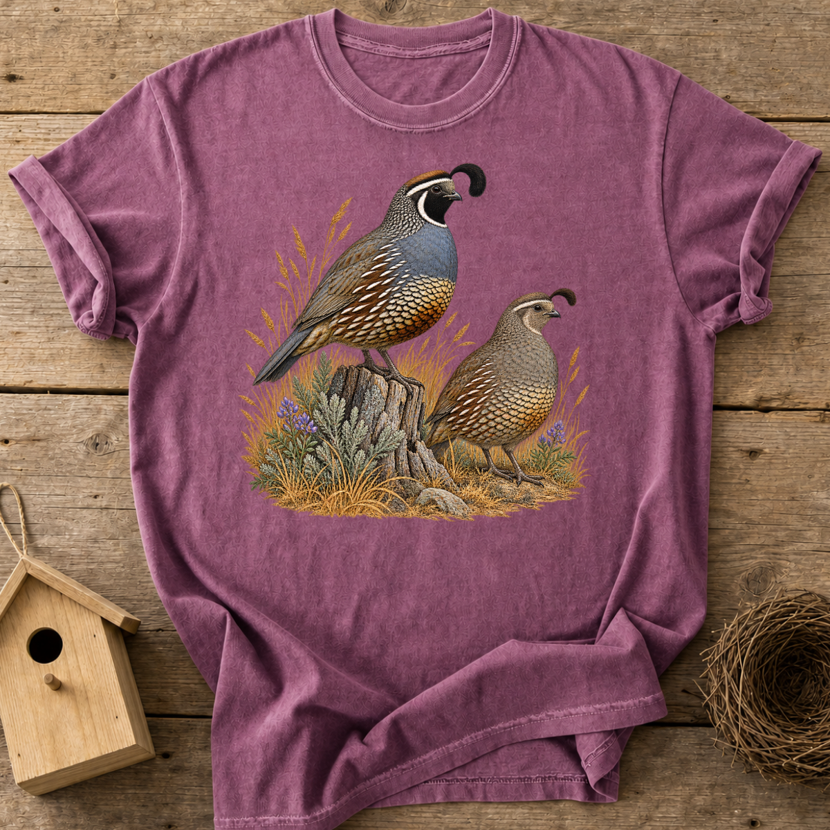 California Quail T-Shirt
